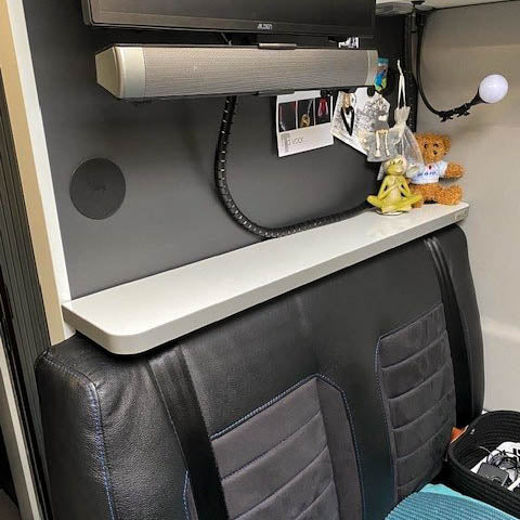 Opbergrek Adria Twin paneelwagen vanaf 2019