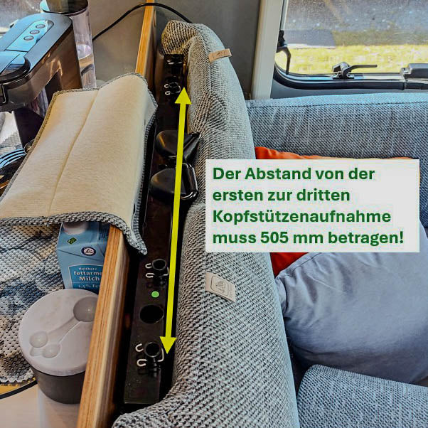 2-teiliges Ablageboard für Dethleffs Just 90 Modelle ab 2021