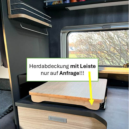 Spül- und Herdabdeckung für Wohnmobil, Wohnwagen und Camper