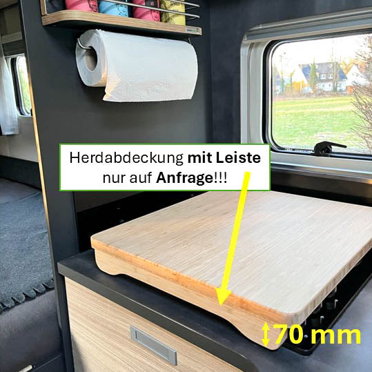Spül- und Herdabdeckung für Wohnmobil, Wohnwagen und Camper