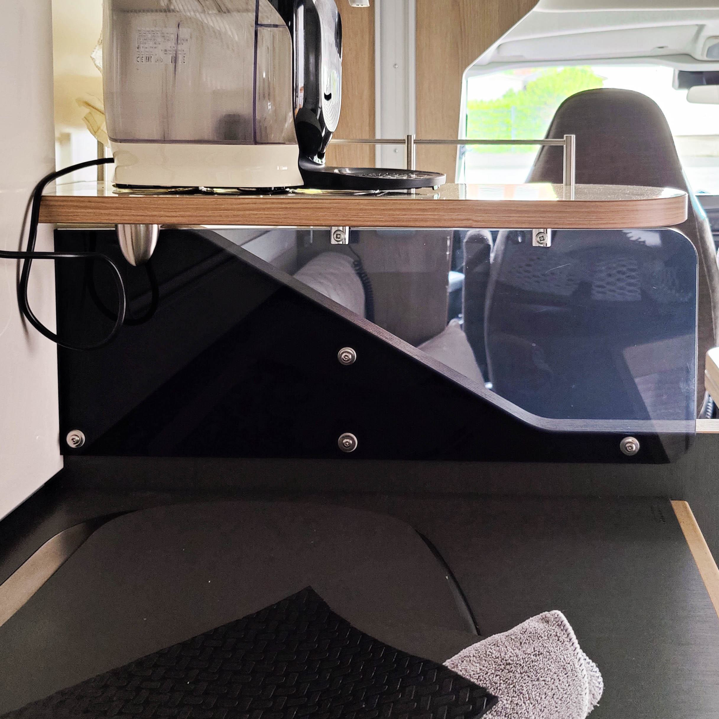 Ablageboard für Mobilvetta Krosser und Kea Modelle mit Face to Face