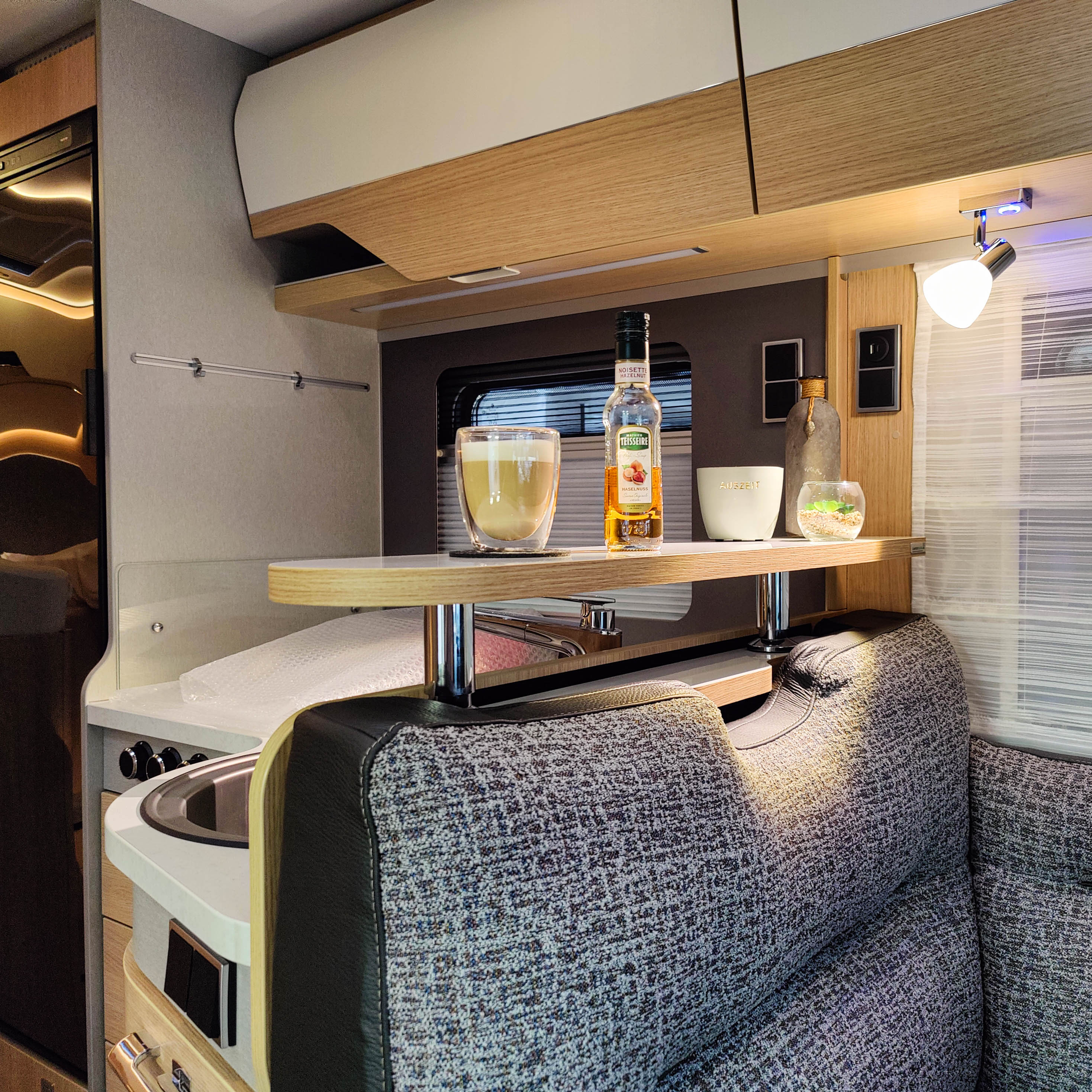 2-teiliges Ablageboard für Hymer Modelle