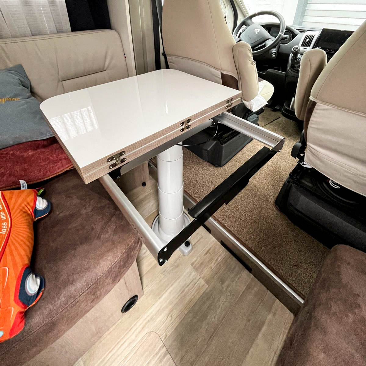 Nuova Mapa Tischgestell inklusive höhenverstellbarer Säule für klappbare Tischplatten