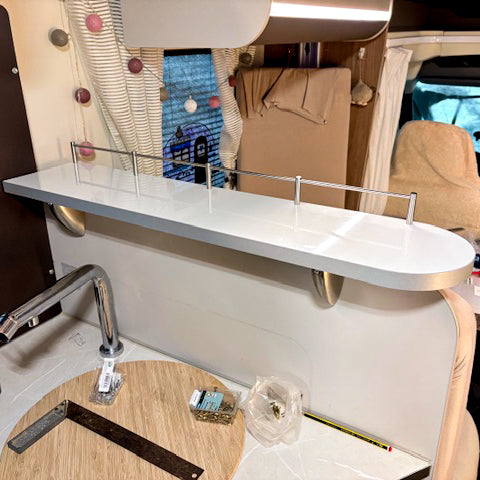 Storage board for Ahorn Camp models built from 2022 onwards