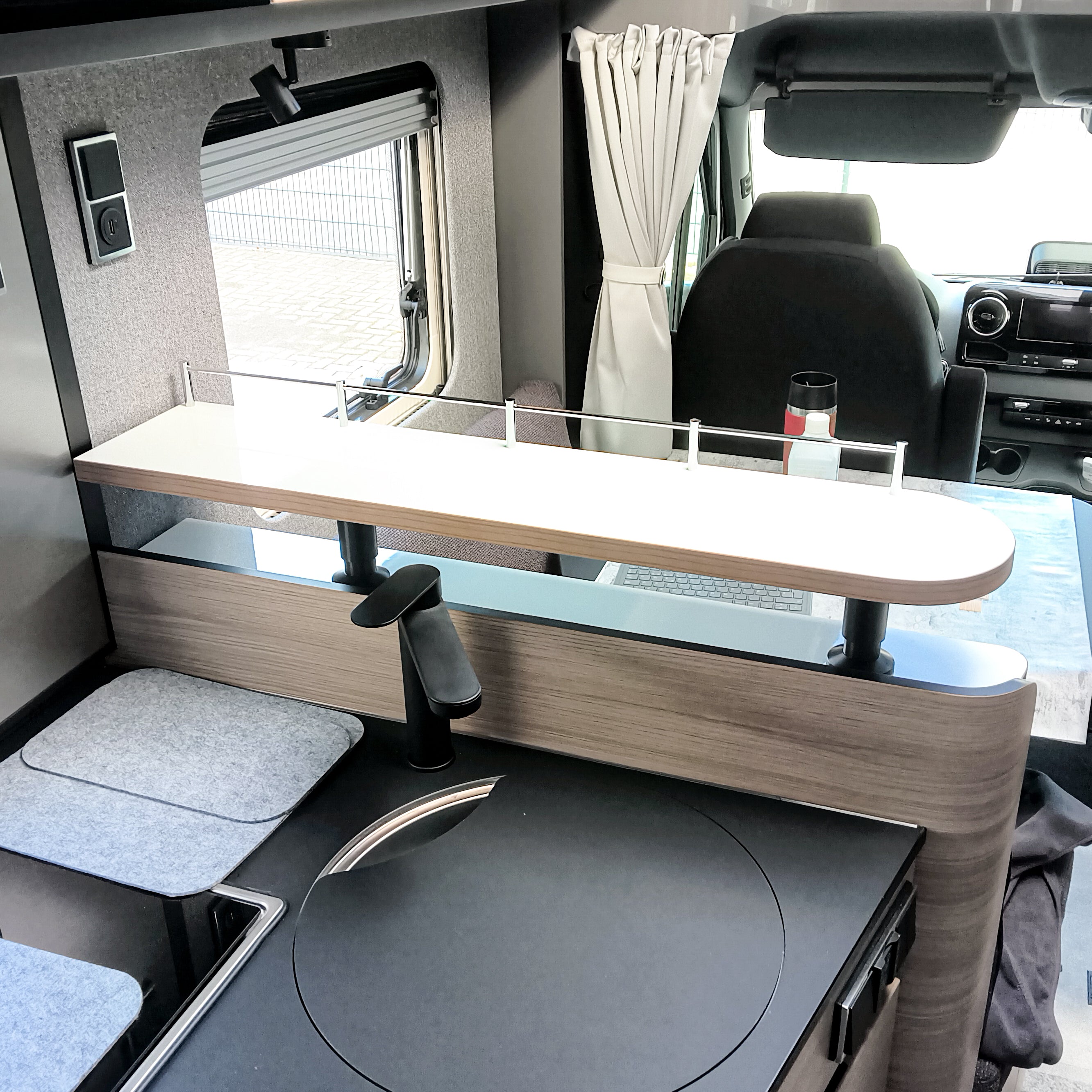 2-piece storage shelf for Hymer models from model year 2026 onward