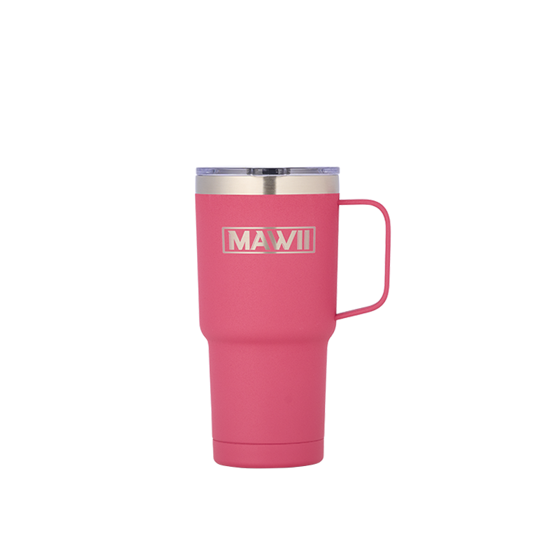 MAWII Edelstahl Thermobecher für Cup Holder 600 ml