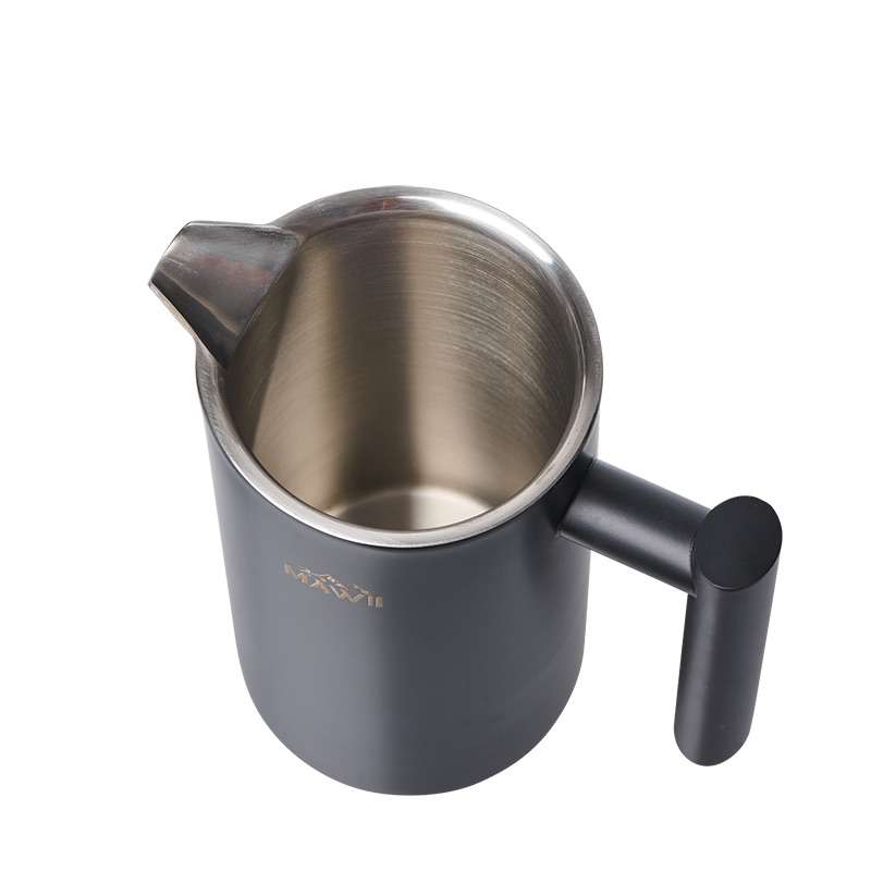 Edelstahl French Press 800 ml - isoliert