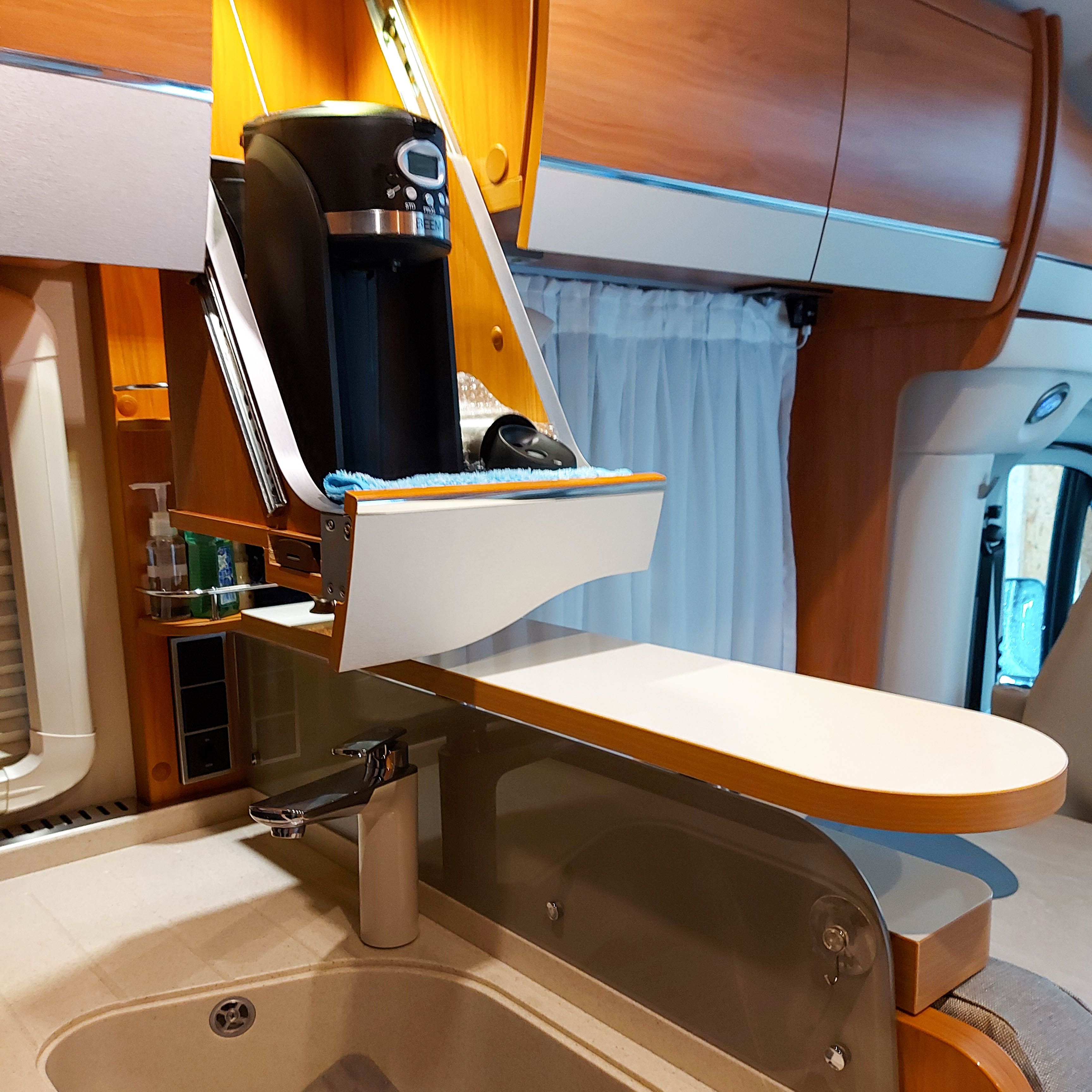 2-teiliges Ablageboard für Hymer SL und GL Modelle