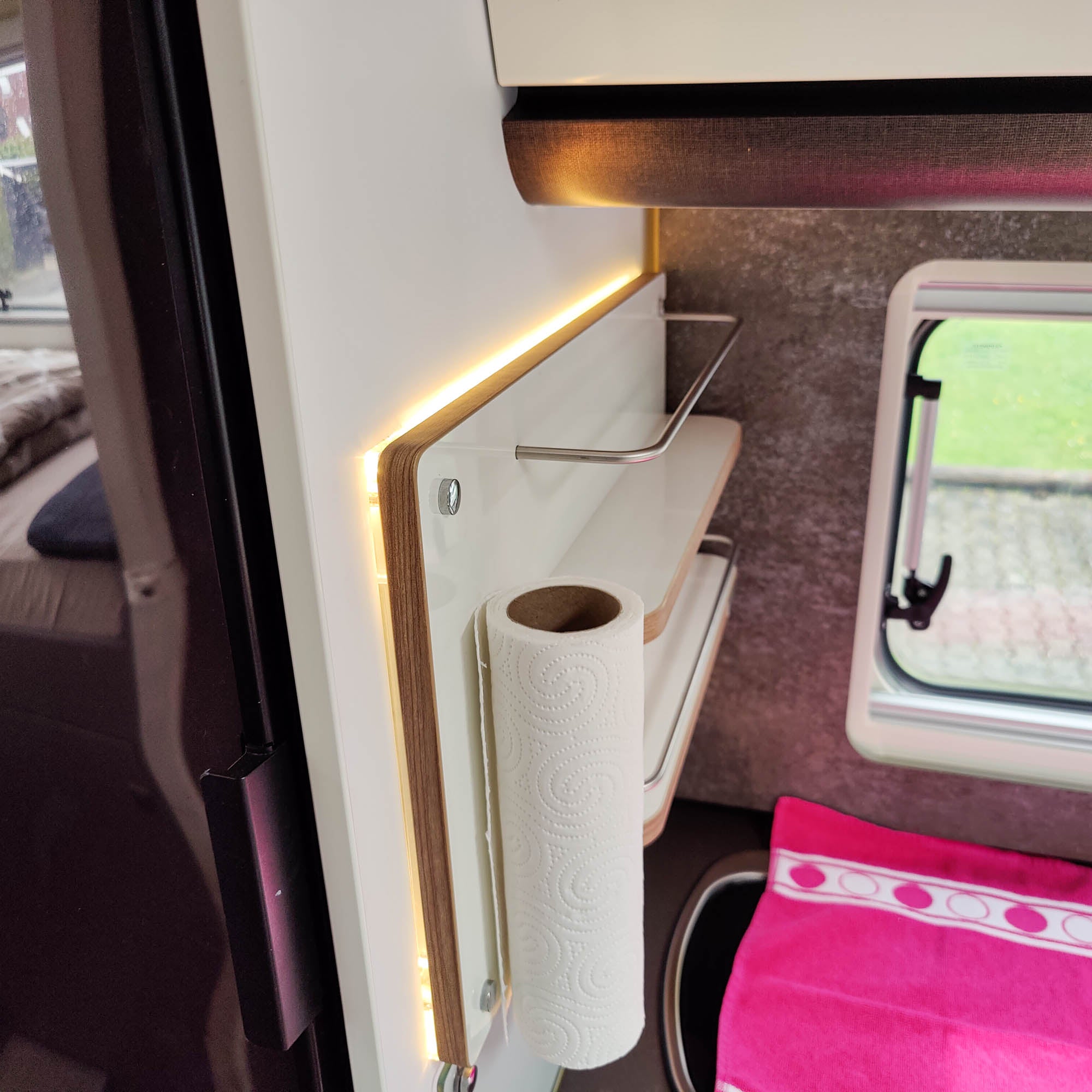 KH Camperboards Regal statt Kapselhalter