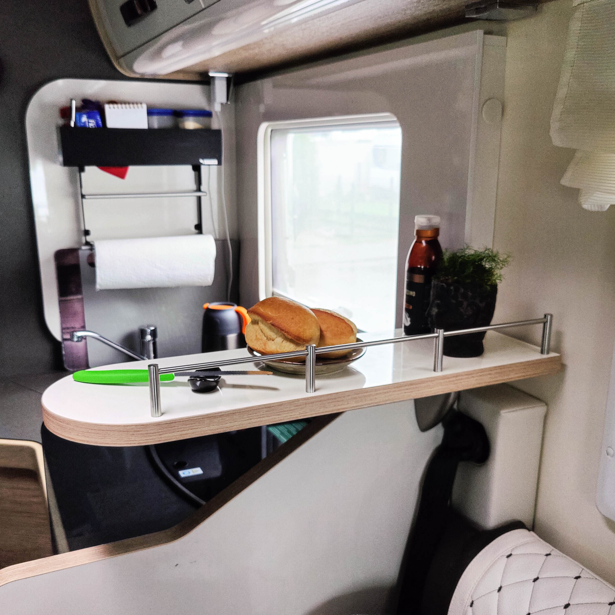 Ablageboard für Mobilvetta Krosser und Kea Modelle mit Face to Face