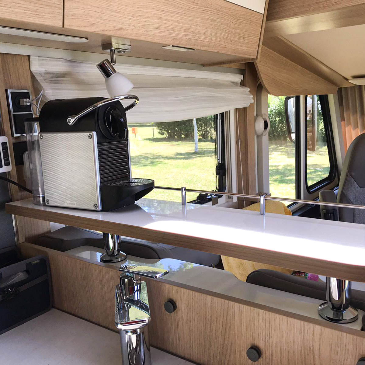 2-teiliges Ablageboard für Hymer Modelle