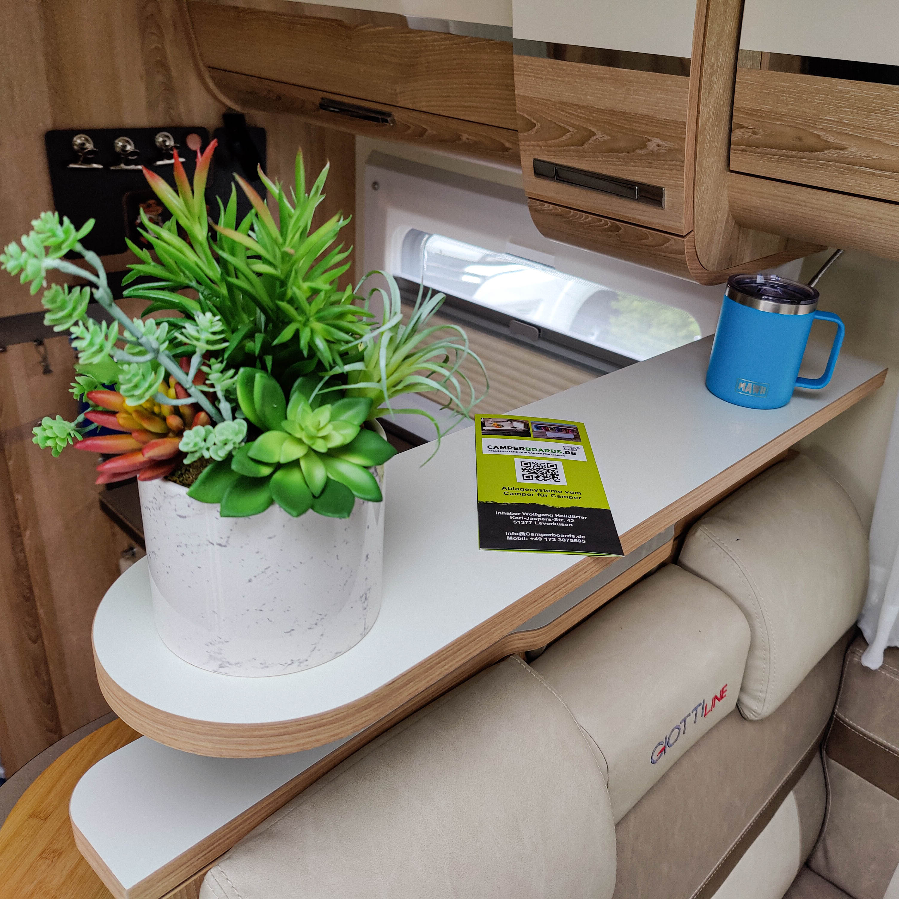 2-teiliges Ablageboard für Giottiline T Modelle