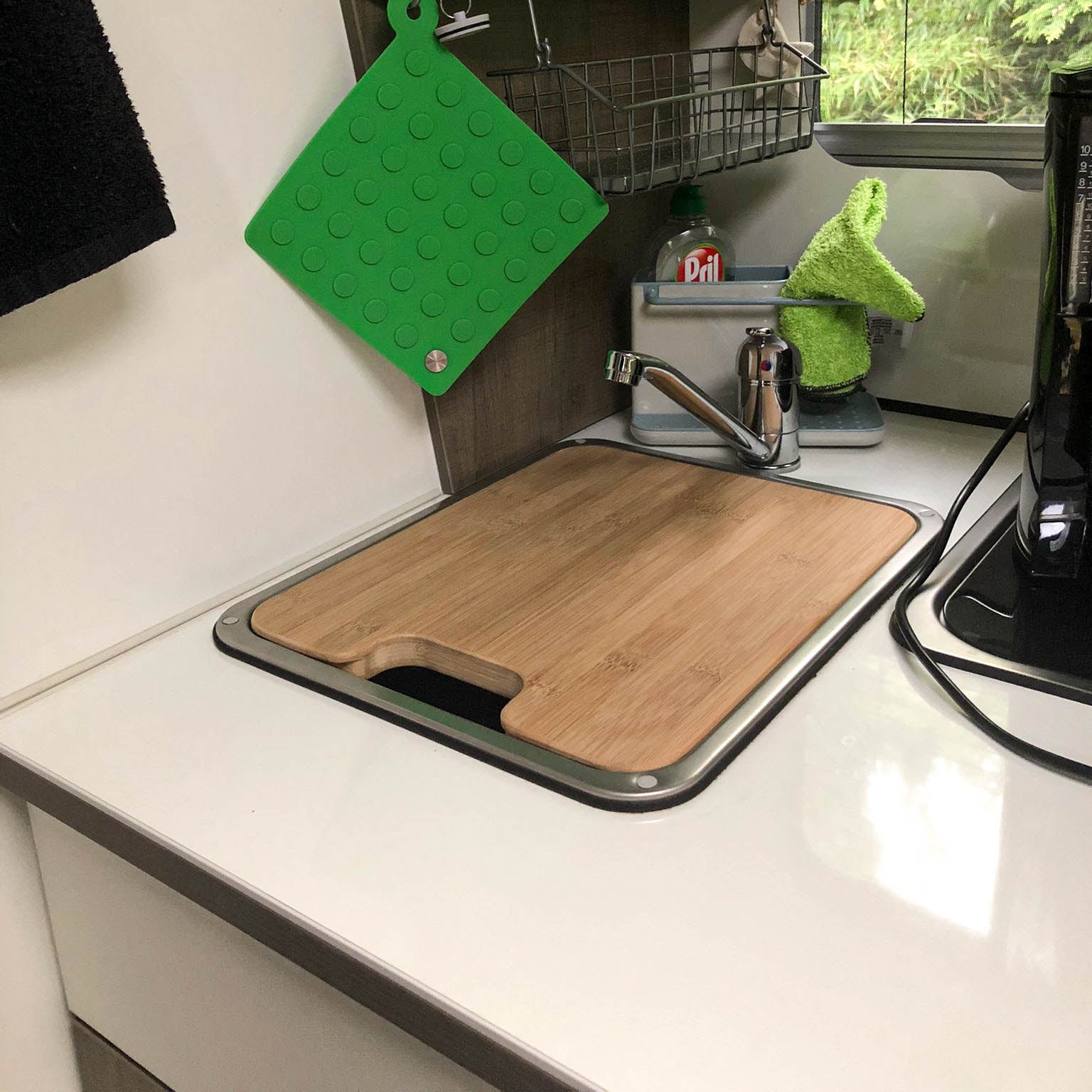 Schneidebrett mit Spülenabdeckung für Mooveo Modelle