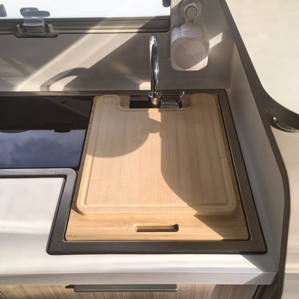 Planche à découper avec couvercle d'évier pour les modèles Sunliving