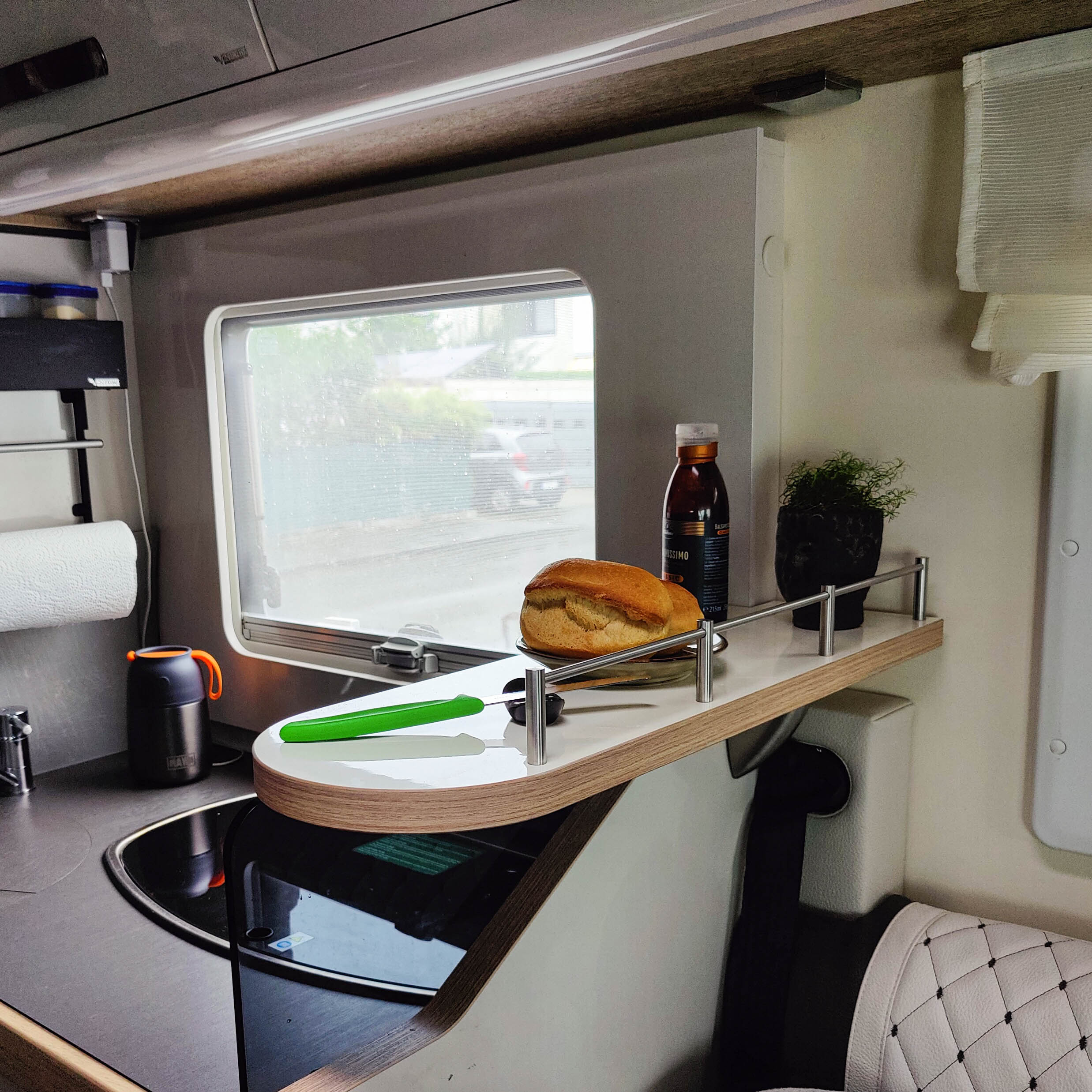 Ablageboard für Mobilvetta Krosser und Kea Modelle mit Face to Face