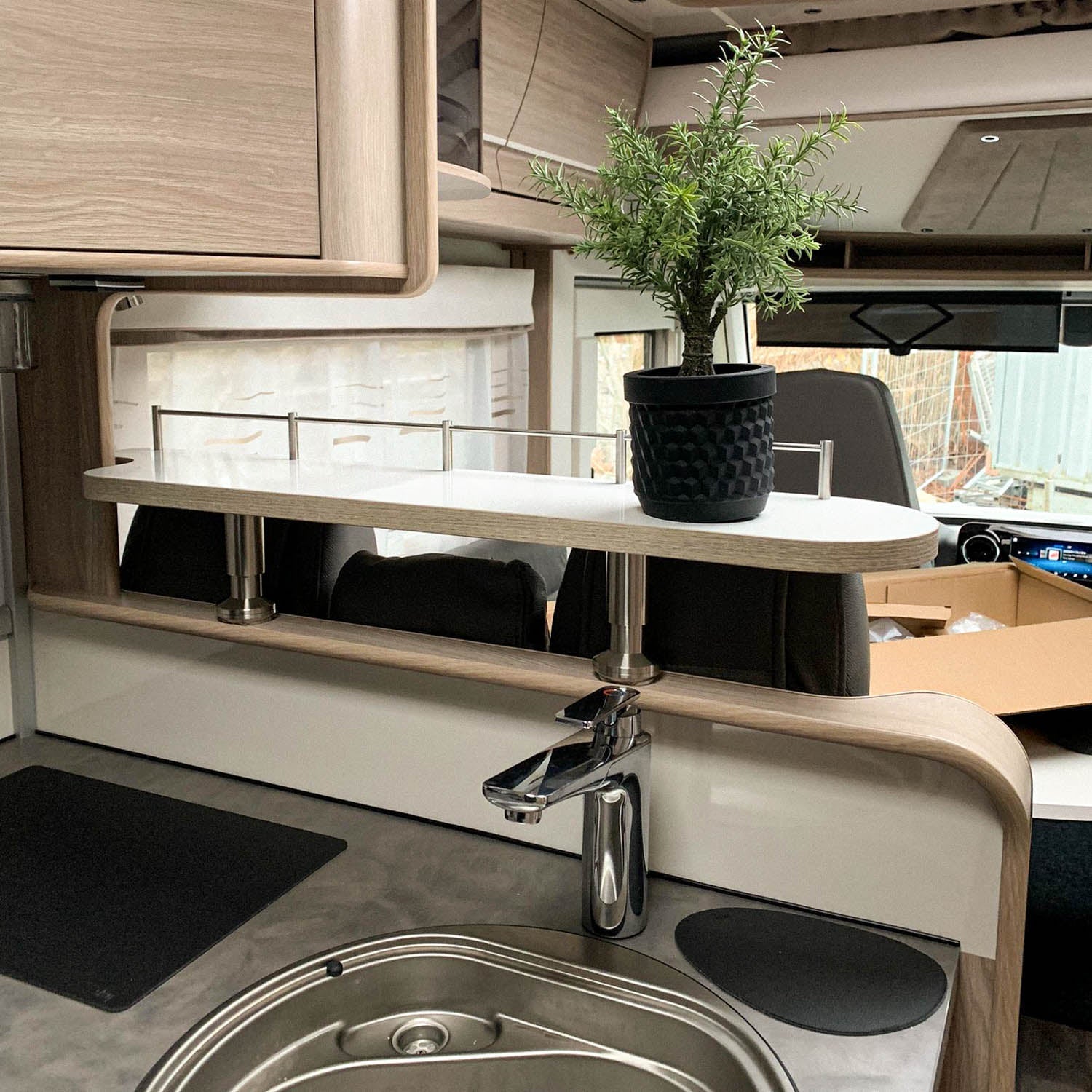 Ablageboard für Kabe Modelle