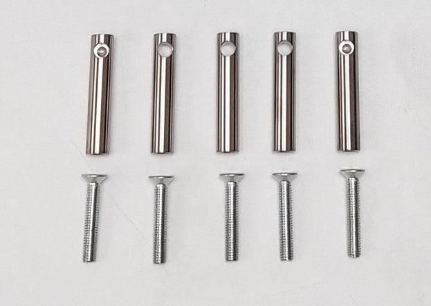 3355-Relingset Zum Nachrüsten Edelstahl Optik ( 840 Mm )