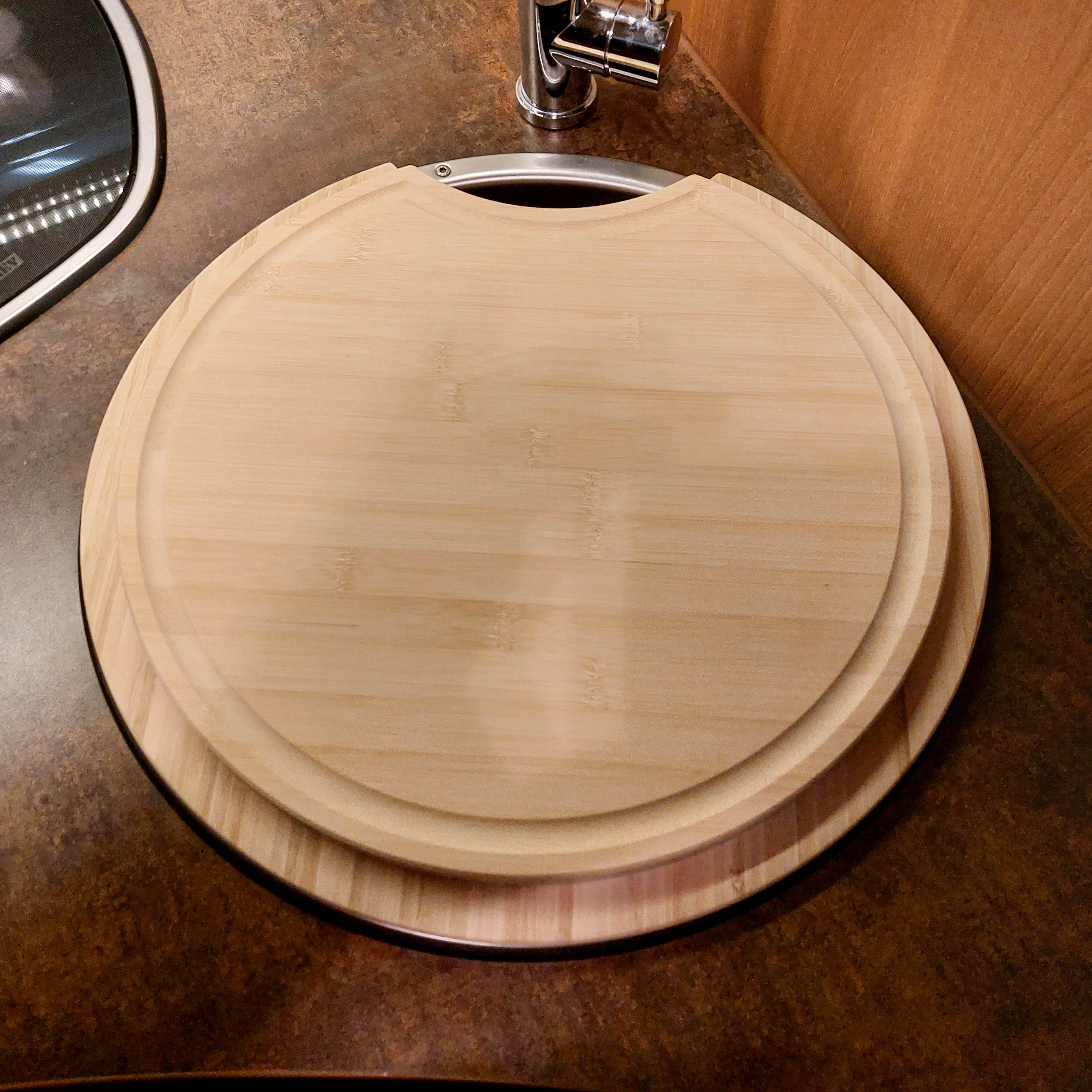 Cutting board with sink cover for Miller models