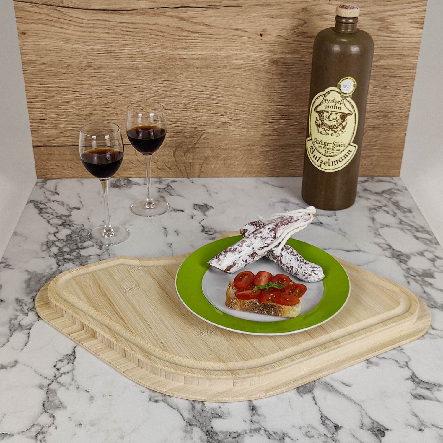 Schneidebrett mit Spülenabdeckung für Hymer Modelle ohne Rundspüle