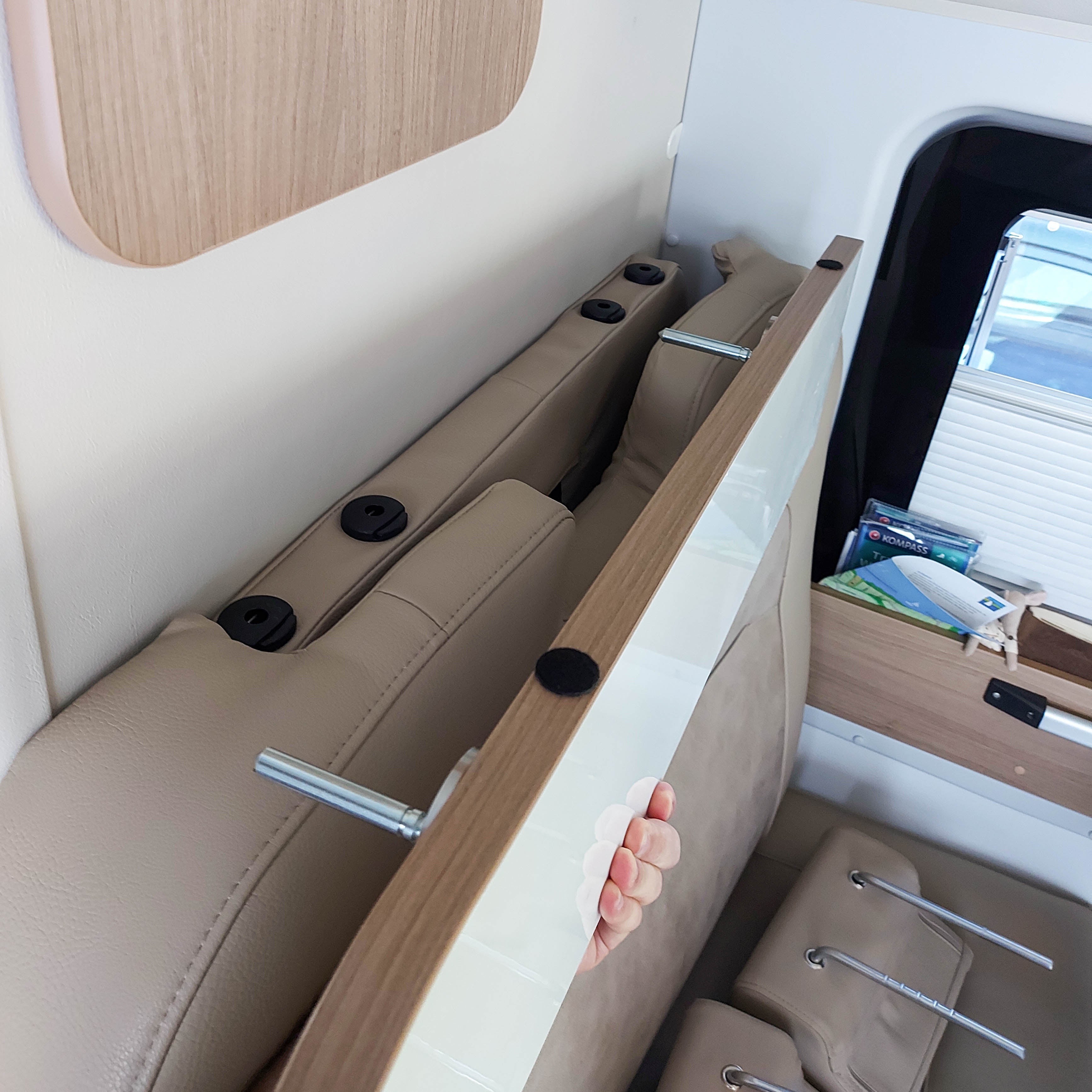 Storage shelf for Adria Twin panel van up to 2018