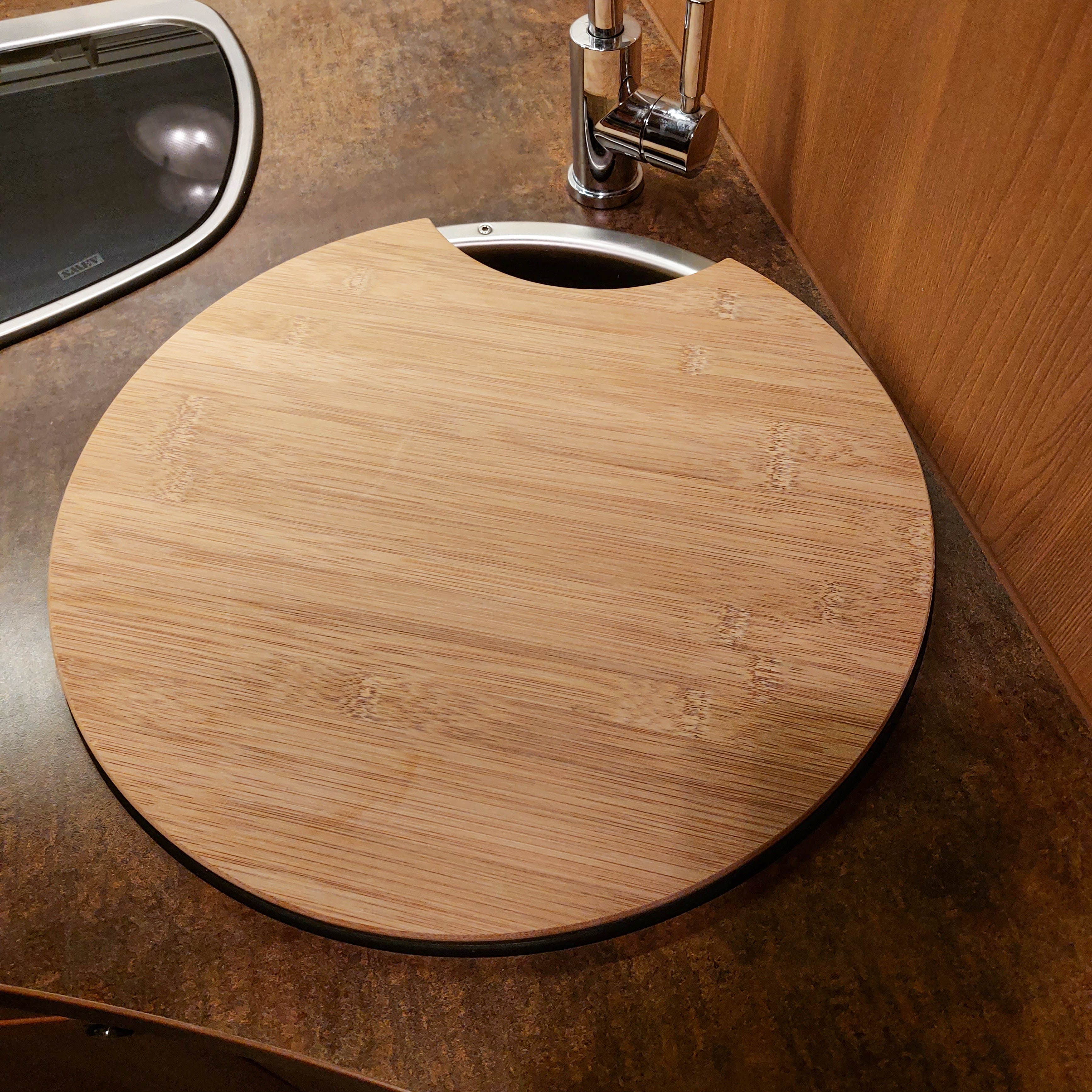 Cutting board with sink cover for Miller models