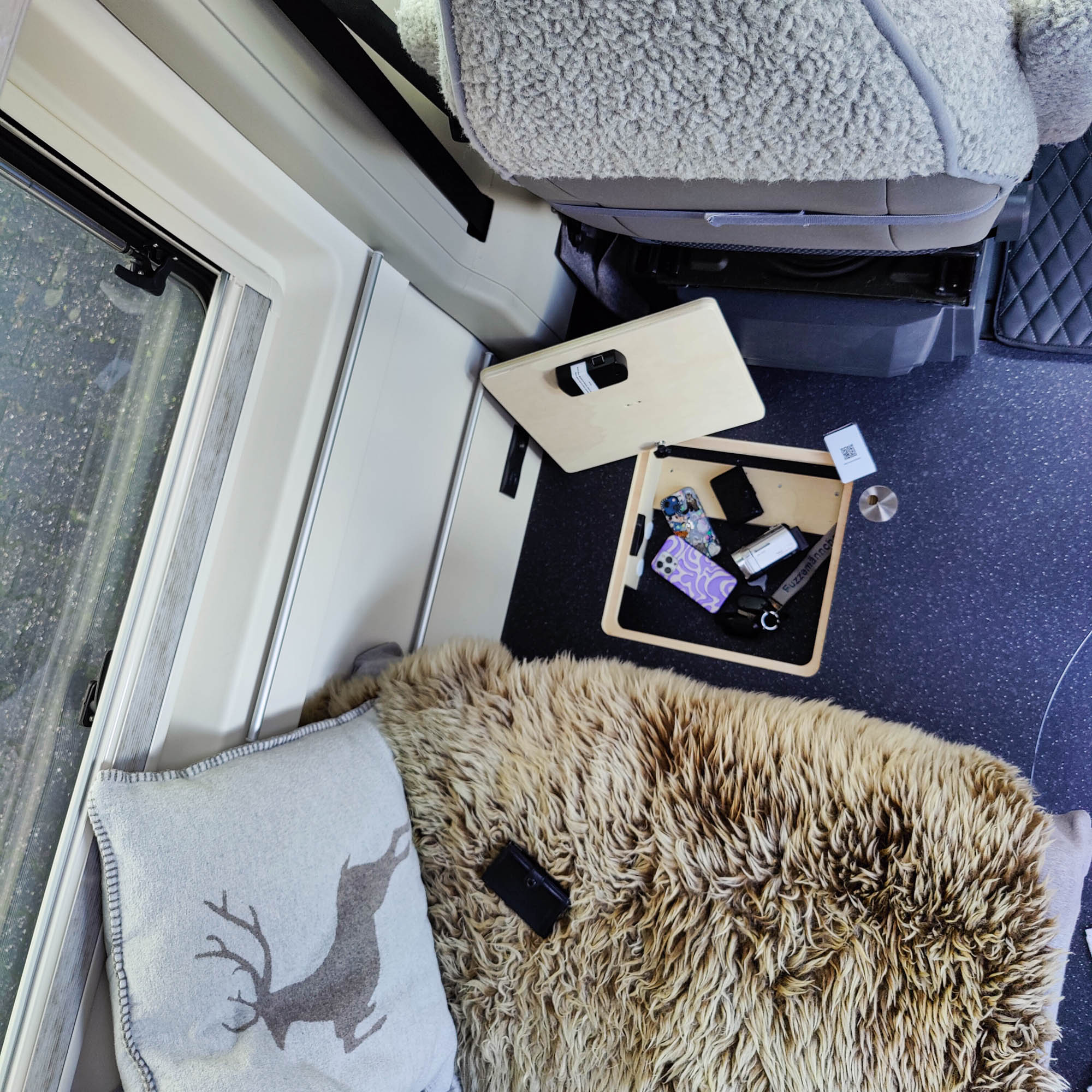 Schließsystem für die Bodenklappe im Wohnmobil