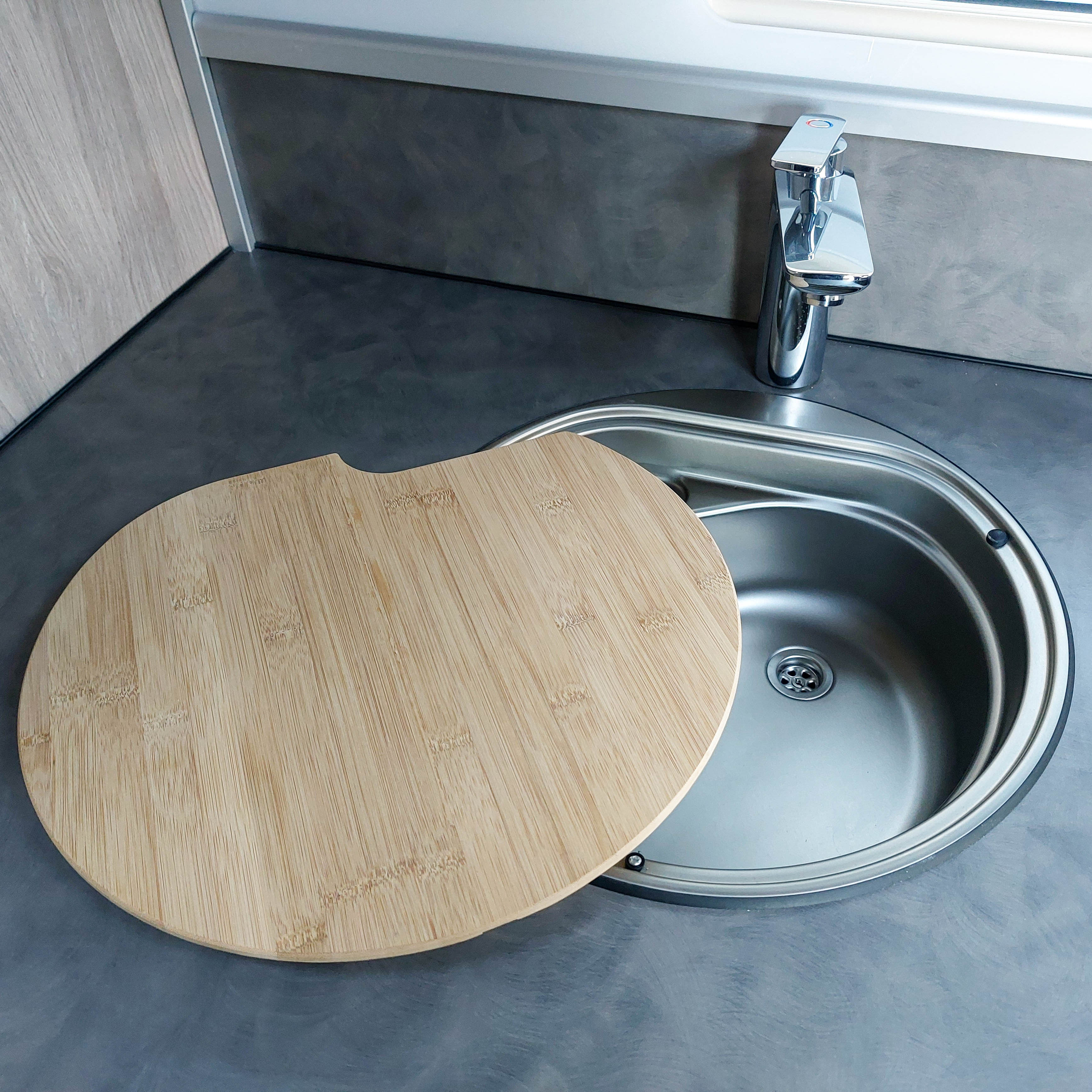 Schneidebrett mit Spülenabdeckung für Kabe Modelle