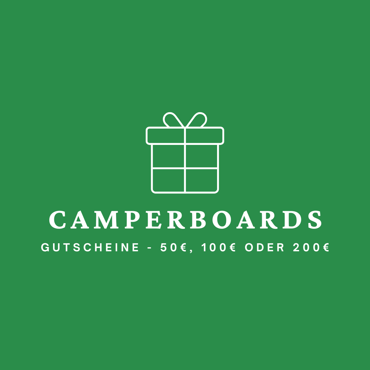 Camperboards Geschenkgutschein